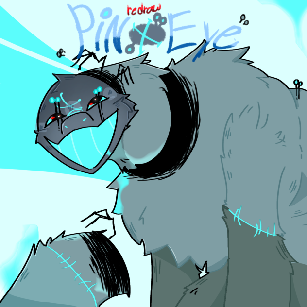 Pin.•Eye redraw•