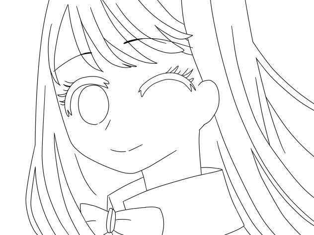 ぬりえ( ・∇・)