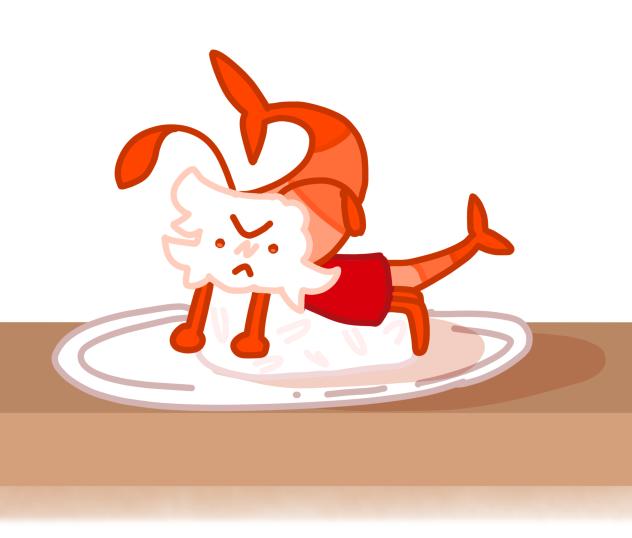 Shrimpo on rice!