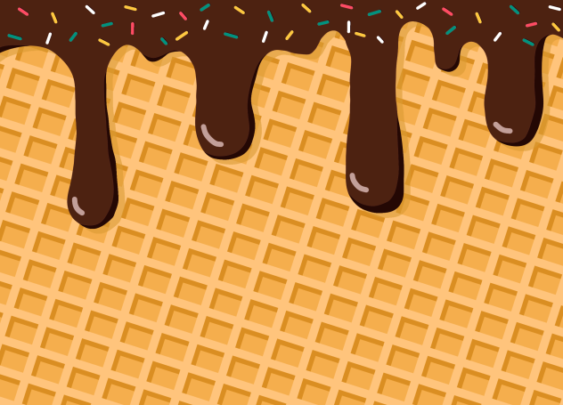 Chocolate Ice cream Wallpaper - ibisPaint