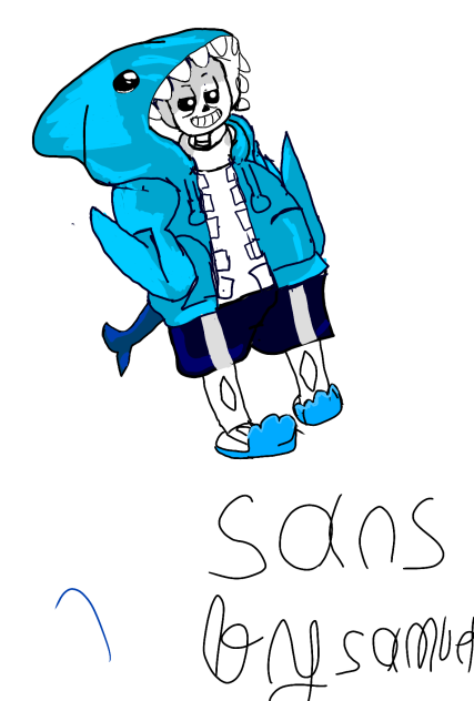 sans shark