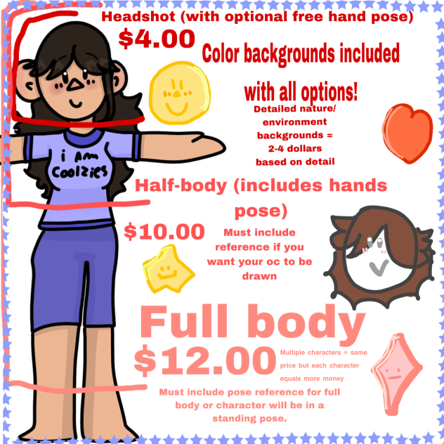 MY COMMISSIONS ARE OPENNN