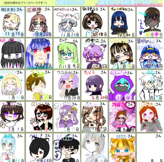 誕生日合作！