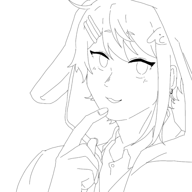 さまるくん　線画