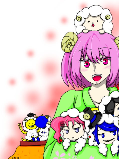 年賀状用イラスト