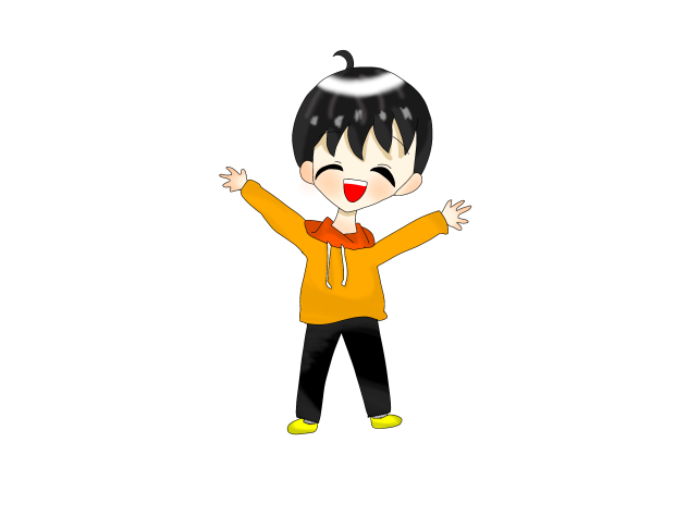 男の子( ^ω^ )