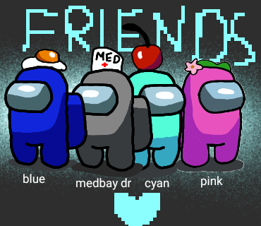 Among Us Human Life Friends Ibispaint