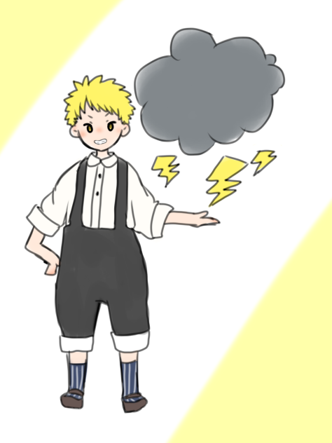雷を落とす サンダー