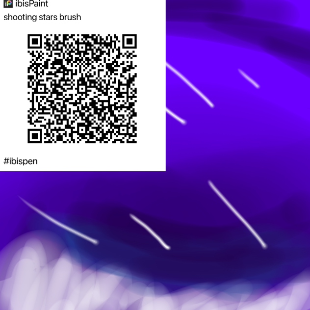 Shooting star brush ibisPaint
