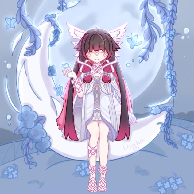 Колумбина сидит такая няня мать моя