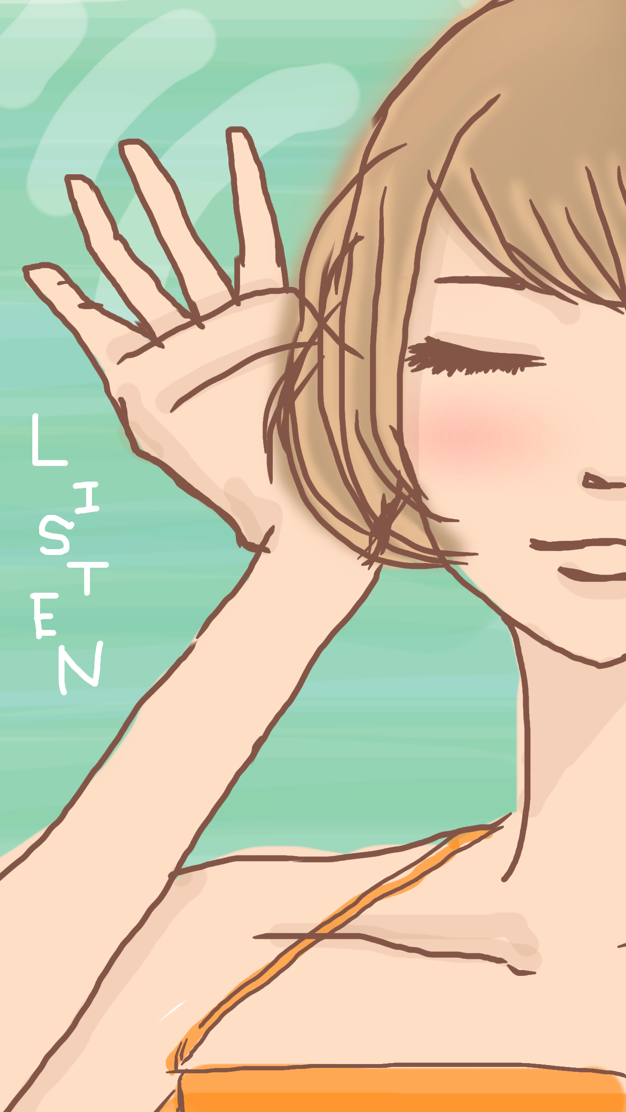 Listen - ibisPaint