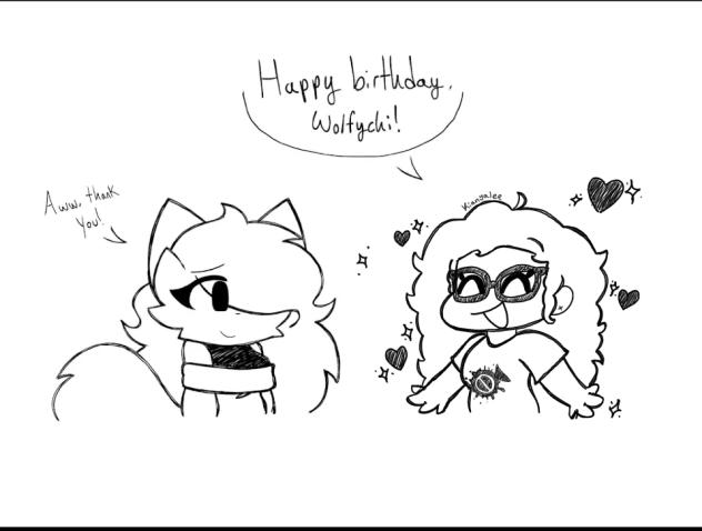 🥳Wolfychi’s Birthday Fake Collab🥳