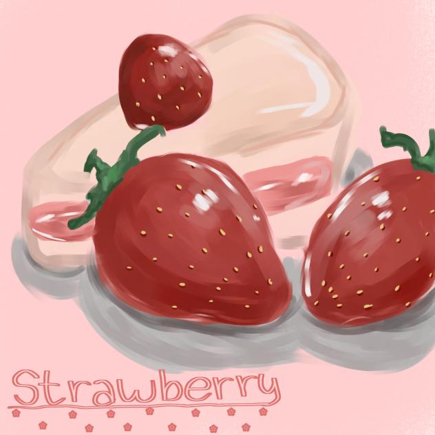 strawberry cake