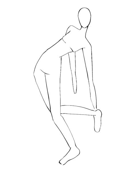 crazy pose