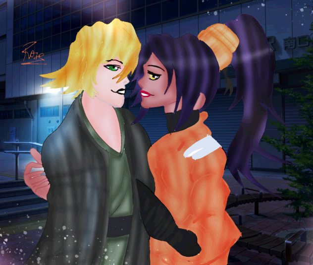 Yoruichi and Urahara Bleach