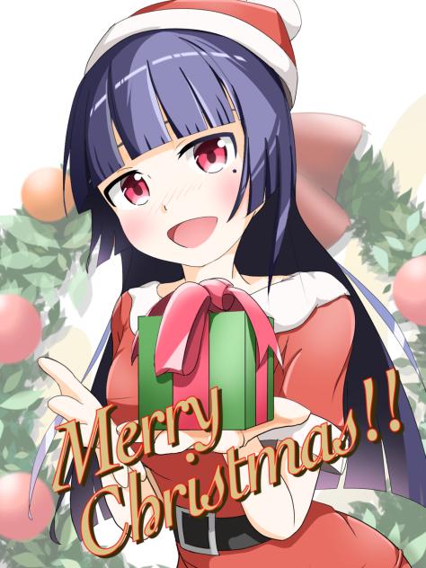 黒猫(五更瑠璃)サンタクロース仕様