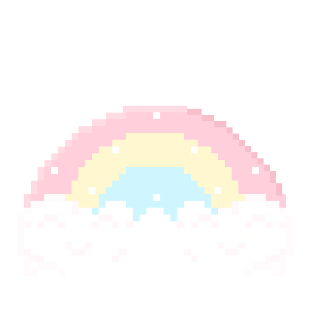 Kawaii rainbow