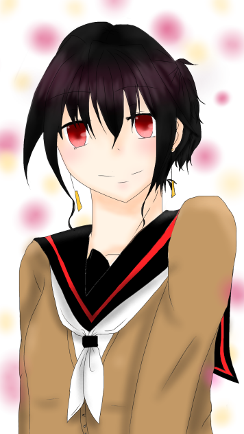 セーラー服女子 黒軍
