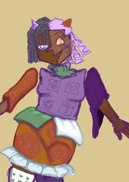 One hour WIP Meeeee🪼ENA oc