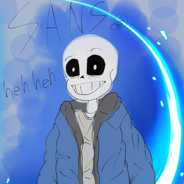 天才ブラシで描いたサンズ