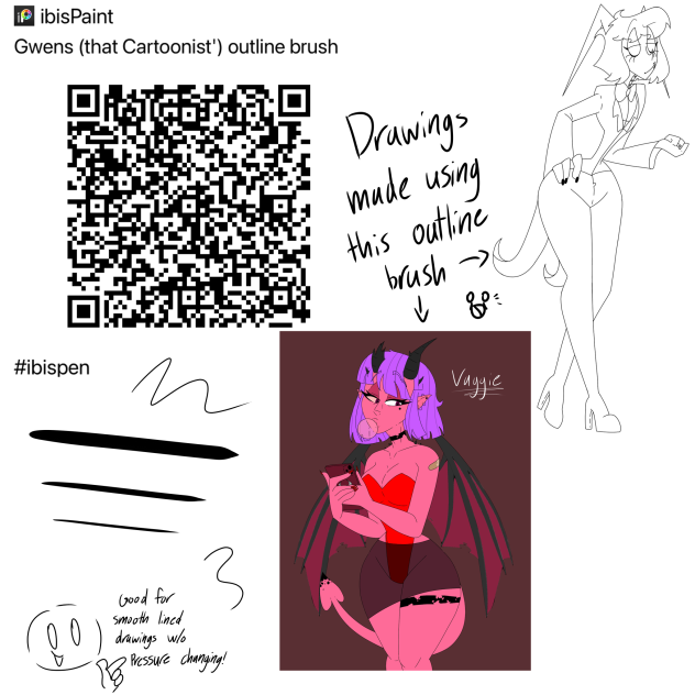 My own outline brush^^