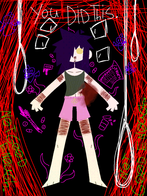 I hate my parents (TW FOR GORE AND SH!!)