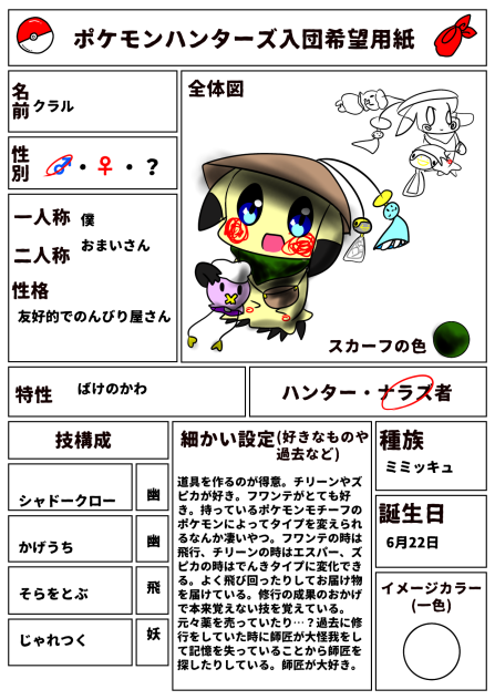 郵便局のナラズ者さん