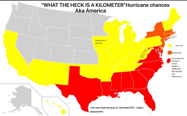 American Hurricane chances