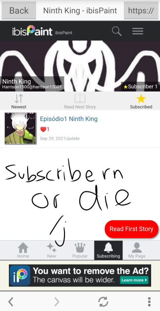 SUBSCRIBE TO THIS COMIC RN