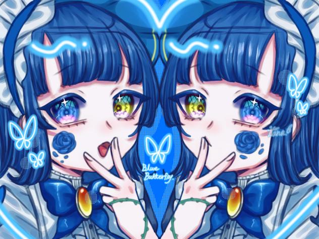 青い双子🟦