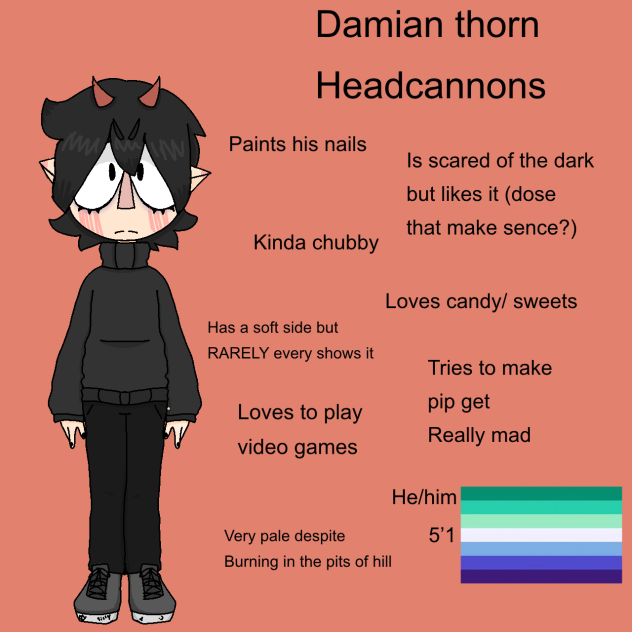 Damian thorn Headcannons❗️