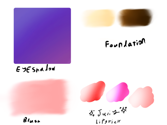 Digital makeup pallet