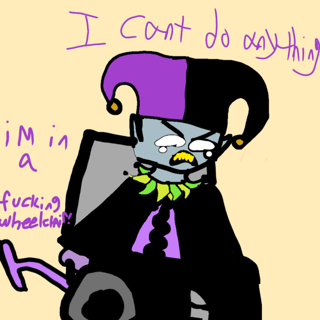 jevil can't do anything - ibisPaint