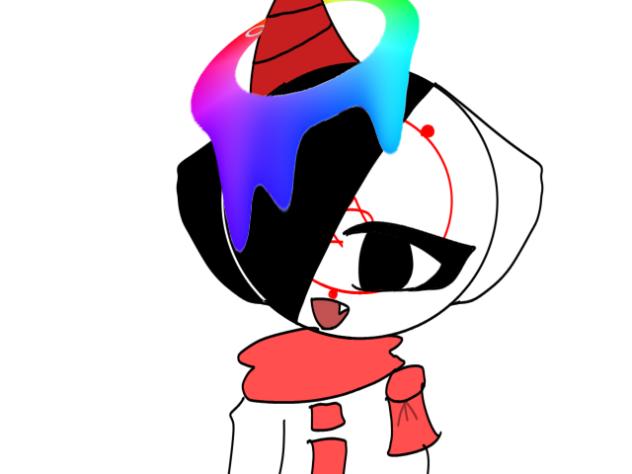 ただの輪っかをカラーサークル風に塗ってみましたが何か