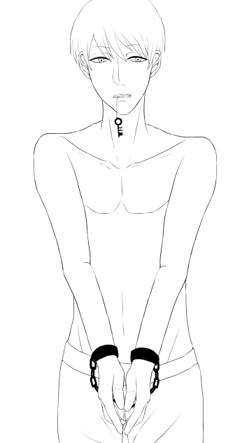 線画【塗ってもいいのよ】.