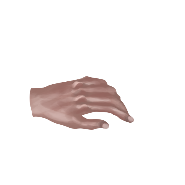 Semi realist hand
