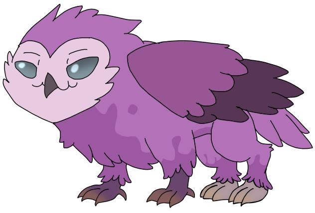 Baby Pink Owl Beast