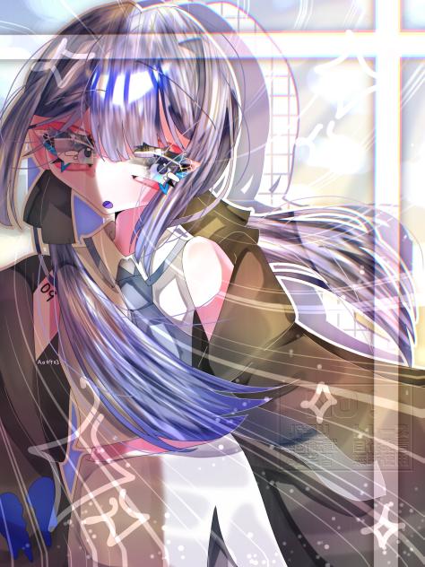 構図練習兼可愛くて描いたFA(リク？)