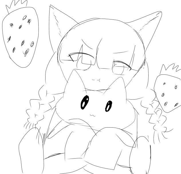 線画でしゅ
