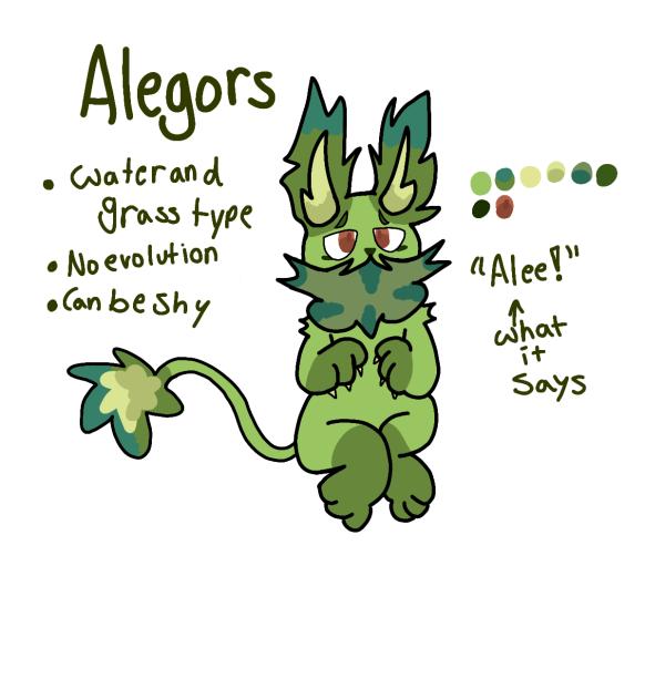 I made my own Pokémon!! ✨✨✨