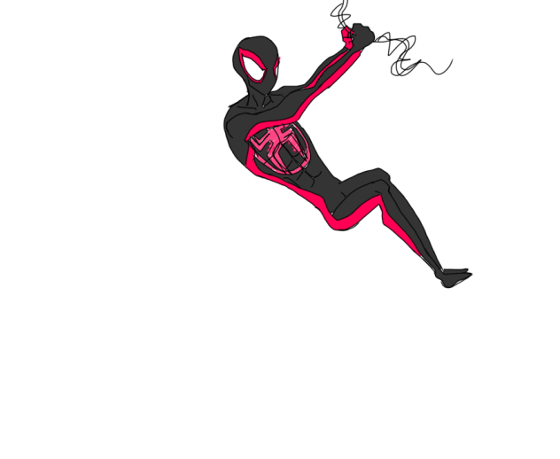 Swinging pose