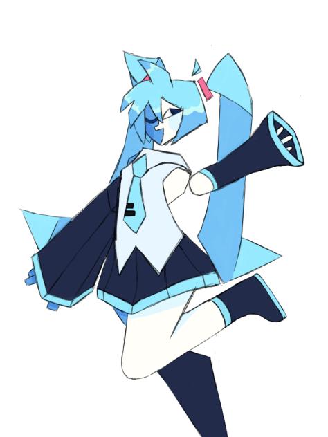 ENA themed miku!!! 🌓