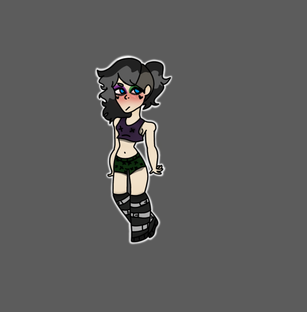 Part one oc Amy - ibisPaint