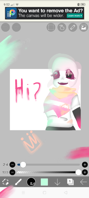 Test ink mochi fourth wall breaker