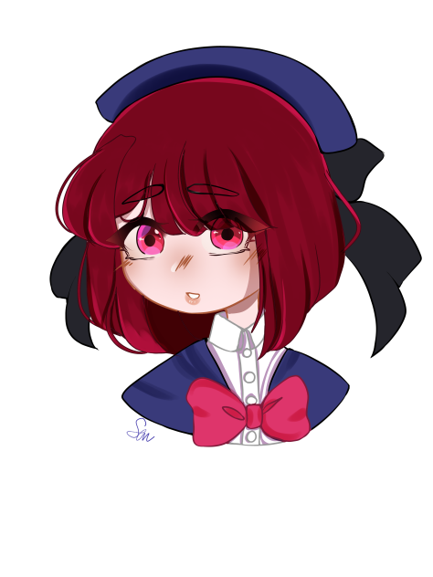 Arima Kana( the sketch is mine btw!)