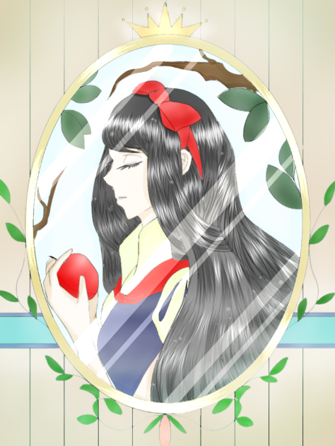 【線画】白雪 塗らせていただきました