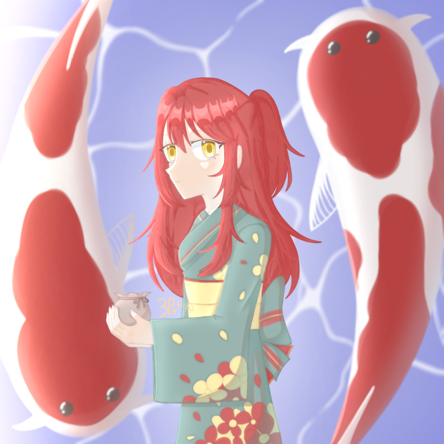перерисовочка карпов🐟