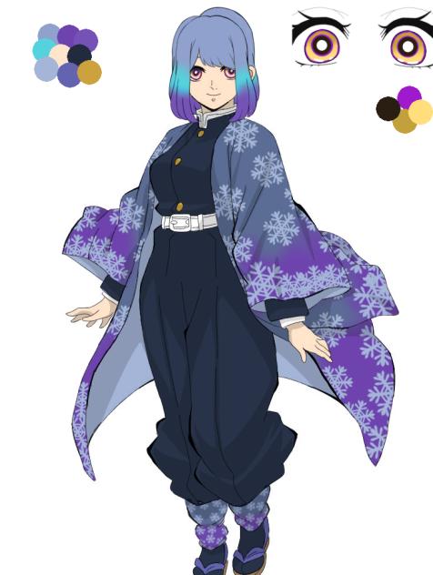 full body demon slayer oc