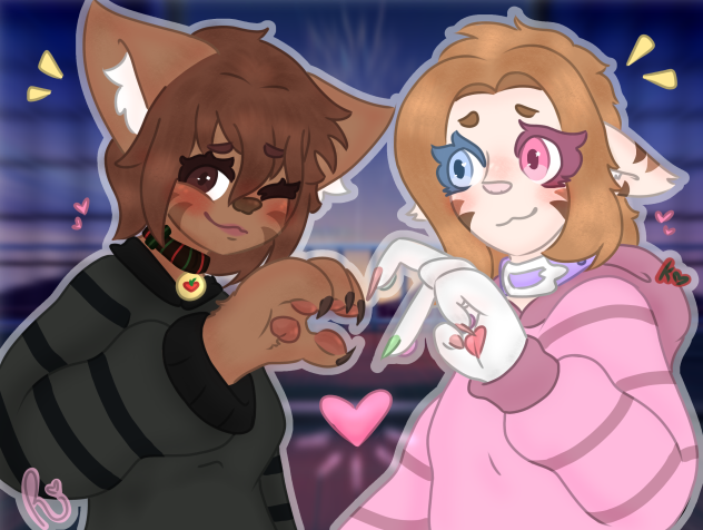 🌈🦊🫶🏼😺💞