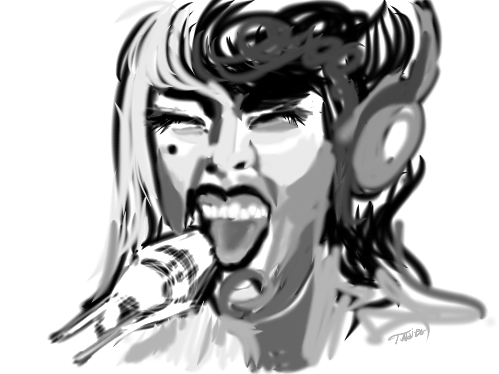The Edge Of Glory IbisPaint